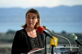 Đại diện cấp cao phụ trách an ninh và chính sách đối ngoại của EU Federica Mogherini. (Nguồn: AFP/TTXVN)