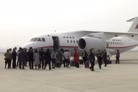 Máy bay của hãng hàng không Air Koryo. (Nguồn: AP)