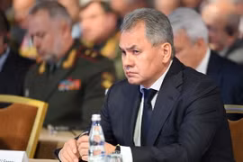 Bộ trưởng Quốc phòng Nga Sergei Shoigu. (Nguồn: AFP/TTXVN)