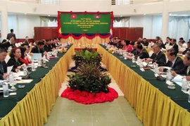 Quang cảnh cuộc họp. (Ảnh: Trần Long/TTXVN) 