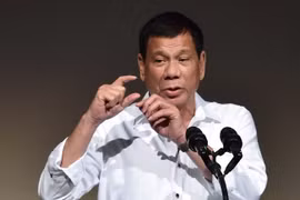 Tổng thống Philippines Rodrigo Duterte. (Nguồn: AFP/TTXVN)