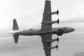 Máy bay trinh sát EP-3E của Hải quân Mỹ. (Nguồn: AFP/TTXVN) 