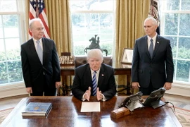 Tổng thống Mỹ Donald Trump. (Nguồn: EPA/TTXVN)