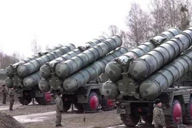 Hệ thống S-400 của Nga trên đảo Novaya Zemlya, Bắc Cực. (Nguồn: Almasdar News/TTXVN) 