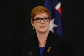 Bộ trưởng Quốc phòng Australia Marise Payne. (Nguồn: AFP/TTXVN)