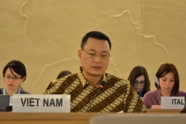 Đại sứ Nguyễn Trung Thành. (Ảnh: Duy Thái/TTXVN)