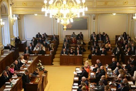 Toàn cảnh một phiên họp Quốc hội Cộng hòa Séc tại Prague. (Nguồn: AFP/TTXVN) 