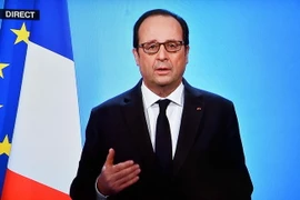 Tổng thống Pháp François Hollande. (Nguồn: AFP/TTXVN)