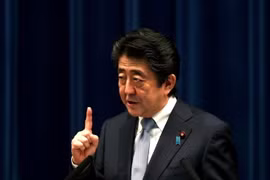 Thủ tướng Nhật Bản Shinzo Abe. (Nguồn: AFP/TTXVN) 