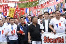 Một cuộc biểu tình của người Trung Quốc. (Nguồn: AFP)