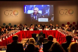 Toàn cảnh hội nghị. (Nguồn: EPA-EFE/TTXVN) 