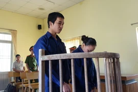 Bị cáo Hào Anh tại phiên xét xử sơ thẩm ngày 23/10/2015. (Ảnh: Nguyễn Dũng/TTXVN)