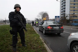 Cảnh sát Đức. (Nguồn: AFP/TTXVN) 