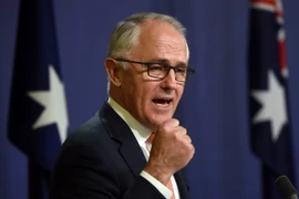Thủ tướng Australia Malcolm Turnbull phát biểu tại Sydney ngày 10/7. (Nguồn: AFP/TTXVN)