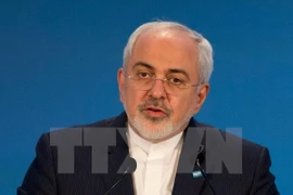 Ngoại trưởng Iran Mohammad Javad Zarif. (Nguồn: AFP/TTXVN)