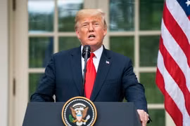 Tổng thống Mỹ Donald Trump. (Nguồn: EFE/TTXVN)
