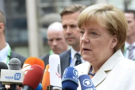 Thủ tướng Đức Angela Merkel tuyên bố sẽ không chấp nhận 'mọi giá' để đạt được thỏa thuận với Hy Lạp. (Nguồn: AFP/TTXVN) 