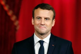 Tân Tổng thống Pháp Emmanuel Macron. (Nguồn: AFP/TTXVN)