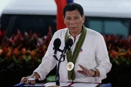 Tổng thống Philippines Rodrigo Duterte. (Nguồn: EPA/TTXVN)