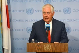 Ngoại trưởng Mỹ Rex Tillerson. (Nguồn: Kyodo/TTXVN)