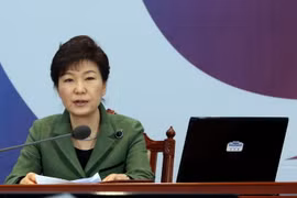 Tổng thống Hàn Quốc Park Geun-hye. (Nguồn: YONHAP/TTXVN)