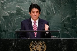 Thủ tướng Nhật Bản Shinzo Abe. (Nguồn: THX/TTXVN)