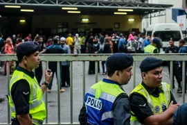 Cảnh sát Malaysia. (Nguồn: AFP/TTXVN)