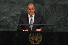 Ngoại trưởng Nga Sergei Lavrov. (Nguồn: AFP/TTXVN)