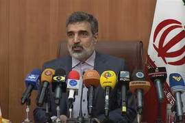 Người phát ngôn Tổ chức năng lượng nguyên tử Iran Behrouz Kamalvandi. (Nguồn: Press TV/ TTXVN)