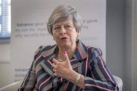 Thủ tướng Anh Theresa May. (Nguồn: AFP/TTXVN) 