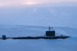 Tàu ngầm hạt nhân HMS Trenchant của Anh. (Nguồn: Daily Mail/TTXVN)