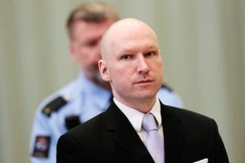 Sát thủ máu lạnh Breivik. (Nguồn: EPA/TTXVN)