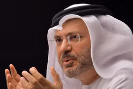 Ngoại trưởng Các Tiểu vương quốc Arab Thống nhất (UAE) Anwar al-Gargash. (Nguồn: riyadhvision.com.sa)