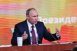 Tổng thống Nga Vladimir Putin. (Nguồn: THX/TTXVN)