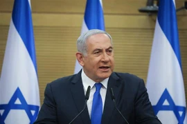 Thủ tướng Israel Benjamin Netanyahu. (Nguồn: THX/TTXVN) 