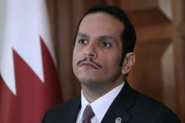 Ngoại trưởng Qatar Mohammed Al Thani. (Nguồn: AFP/TTXVN)