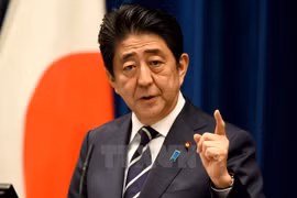 Thủ tướng Nhật Bản Shinzo Abe. (Nguồn: AFP/TTXVN)