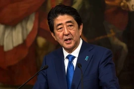 Thủ tướng Nhật Bản Shinzo Abe. (Nguồn: EPA/TTXVN)