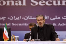 Thư ký Ủy ban An ninh quốc gia Tối cao Iran Ali Shamkhani. (Nguồn: AFP/TTXVN) 