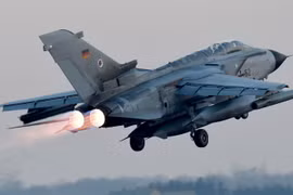 Máy bay do thám Tornado của Đức cất cánh từ căn cứ không quân ở Incirlik, Thổ Nhĩ Kỳ ngày 5/1. (Nguồn: EPA/TTXVN)