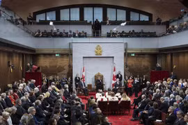 Toàn cảnh một phiên họp Quốc hội Canada tại Ottawa. (Nguồn: AFP/TTXVN) 