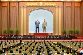 Toàn cảnh một phiên họp Quốc hội Triều Tiên ở Bình Nhưỡng. (Nguồn: YONHAP/TTXVN)