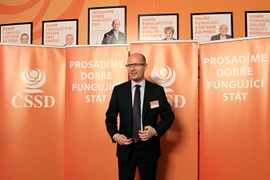 Thủ tướng Séc Bohuslav Sobotka. (Nguồn: AFP/TTXVN)