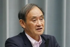 Chánh văn phòng nội các Nhật Bản Yoshihide Suga. (Nguồn: Kyodo/TTXVN)