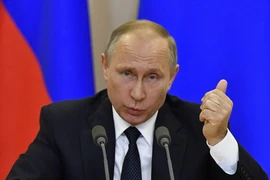 Tổng thống Nga Vladimir Putin. (Nguồn: EPA/TTXVN)