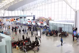 Sân bay quốc tế Nội Bài. (Ảnh: Huy Hùng/TTXVN) 
