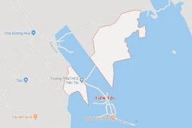 Khu vực xảy ra vụ đuối nước. (Nguồn: Google Maps) 