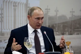 Tổng thống Nga Vladimir Putin. (Nguồn: EPA/TTXVN)