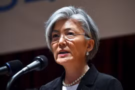 Ngoại trưởng Hàn Quốc Kang Kyung-wha. (Nguồn: AFP/TTXVN)