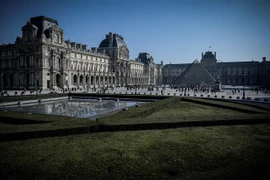 Bảo tàng Louvre tại thủ đô Paris, Pháp. (Nguồn: AFP/TTXVN) 